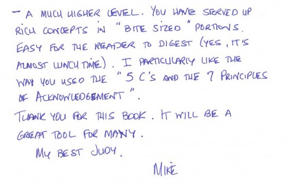 The Power of a Handwritten Acknowledgment Note – Center ... The Power of a Handwritten Acknowledgment Note – Center ...
